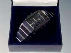 An Accurist ceramic watch