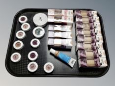 Twenty-five pieces of Boots No 7 products : Beautifully matte foundations, moisturizer, blusher,