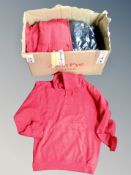 Fifteen assorted hooded sweat shirts (mixed sizes)