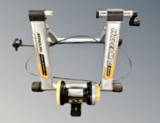 A Minoura bike trainer
