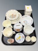 A group of Royal Doulton Bunnykins,