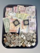 A collection of British and foreign coins,