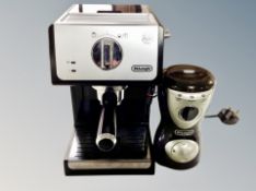 A Delonghi coffee maker