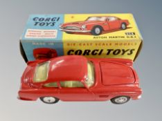 Corgi Toys - Aston Martin DB4 218, boxed.