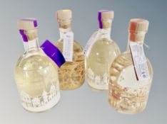 Four bottles of M&S gin liqueur 70cl.