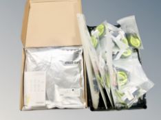 A box of silcon neon LED light strips and make your own neon sign materials