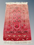 A Bokhara prayer rug, Afghanistan,