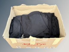 Twenty six grey and nineteen black men's large T-shirts