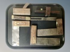 A wood working plane,