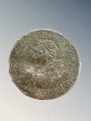 A Duke of Wellington Commemorative token