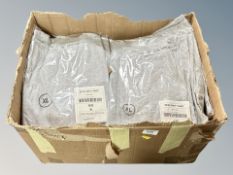 A box of men's grey T-shirts (XL)