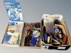 Two boxes of Meccano