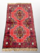 A Baluchi rug,