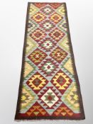 A Maimana kilim runner,