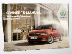 Ten Skoda Driver's Manuals/Owner Booklets in Original Wallets : 6 x Citigo,