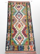 A Chobi kilim runner,