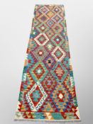 A Chobi kilim runner,