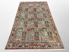 A Ghom rug, Central Iran,