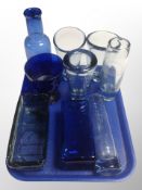 A group of Scandinavian glass ware