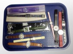 A group of lady's and gent's quartz wristwatches