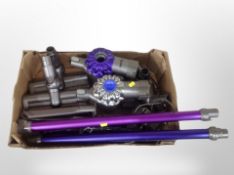 Two Dyson hand held vacuums