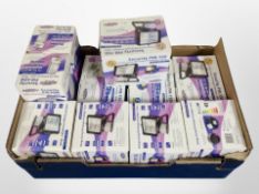 A box of bulkhead lights,