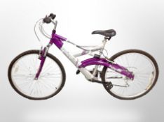 An Excel Spice lady's off road bike,