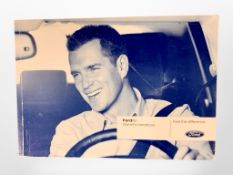 Ten Ford Driver's Manuals/Owner Booklets in Original Wallets : Various Models.