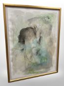 Jim Goodhal : Erotic study, watercolour,