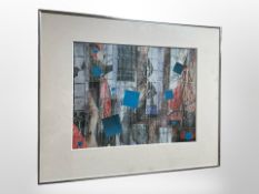 A Danish abstract mixed media picture,