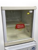 A Stella Artois bench top fridge