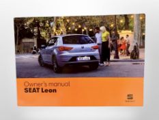 Ten Seat Driver's Manuals/Owner Booklets in Original Wallets : Various Models.