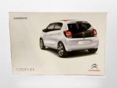 Ten Citroen Driver's Manuals/Owner Booklets in Original Wallets : C1, C4, DS4, Dispatch Comi, etc.