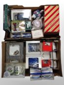 Two boxes of Ringtons china,