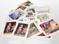 A group of pictures and prints,