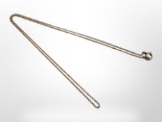 A 9ct yellow gold necklace, length 45 cm. CONDITION REPORT: 1.2g.