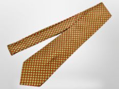 A gent's Thomas Pink silk tie