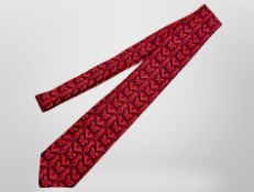 A gent's Christian Dior silk tie