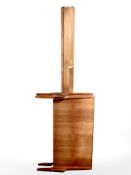 A 1970's teak 3' bed frame