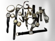 Twenty various vintage and later watches