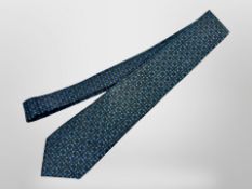 A gent's Hermès silk tie