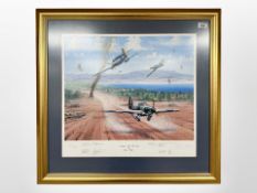 After Steve Gale : Against All The Odds, reproduction in colours, numbered 225/350,