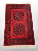 A Bokhara rug, Afghanistan,