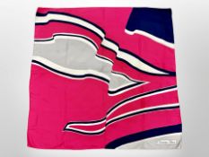 A Christian Dior silk scarf