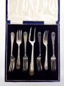 A boxed set of EPNS pickle forks