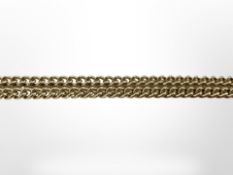 A 9ct yellow gold chain, length 46 cm. CONDITION REPORT: 15.3g.