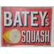 An enamel rectangular advertising sign "Batey's Squash", - Image 1 of 2
