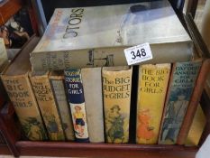 A quantity of old children's books.