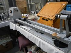 A Kinzo Rype 8E208EP wood turning lathe. COLLECT ONLY.