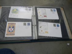 An album of first day covers.
